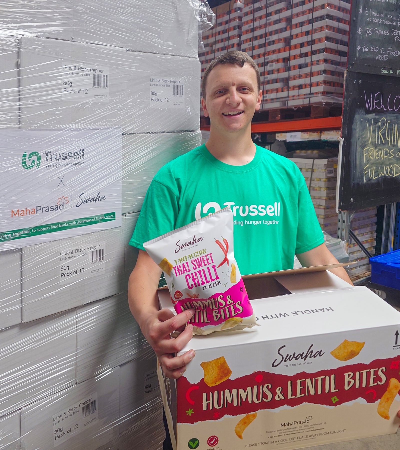 Mahaprasad Partners with the Trussell Trust