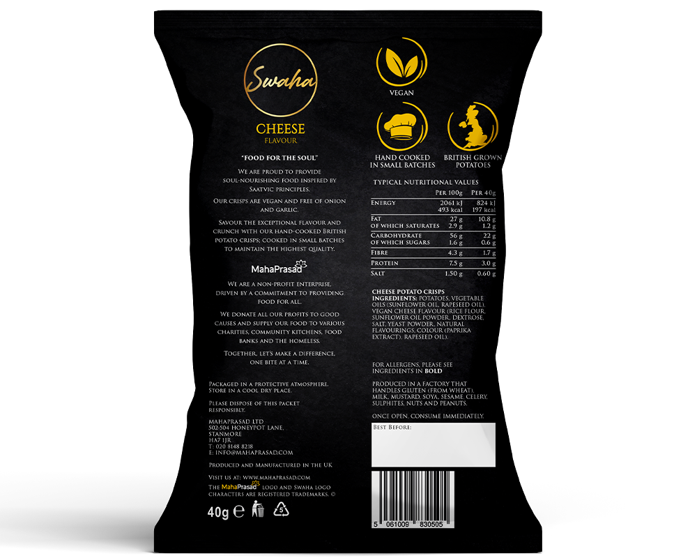 Crinkle Cheese 40g - Box of 24