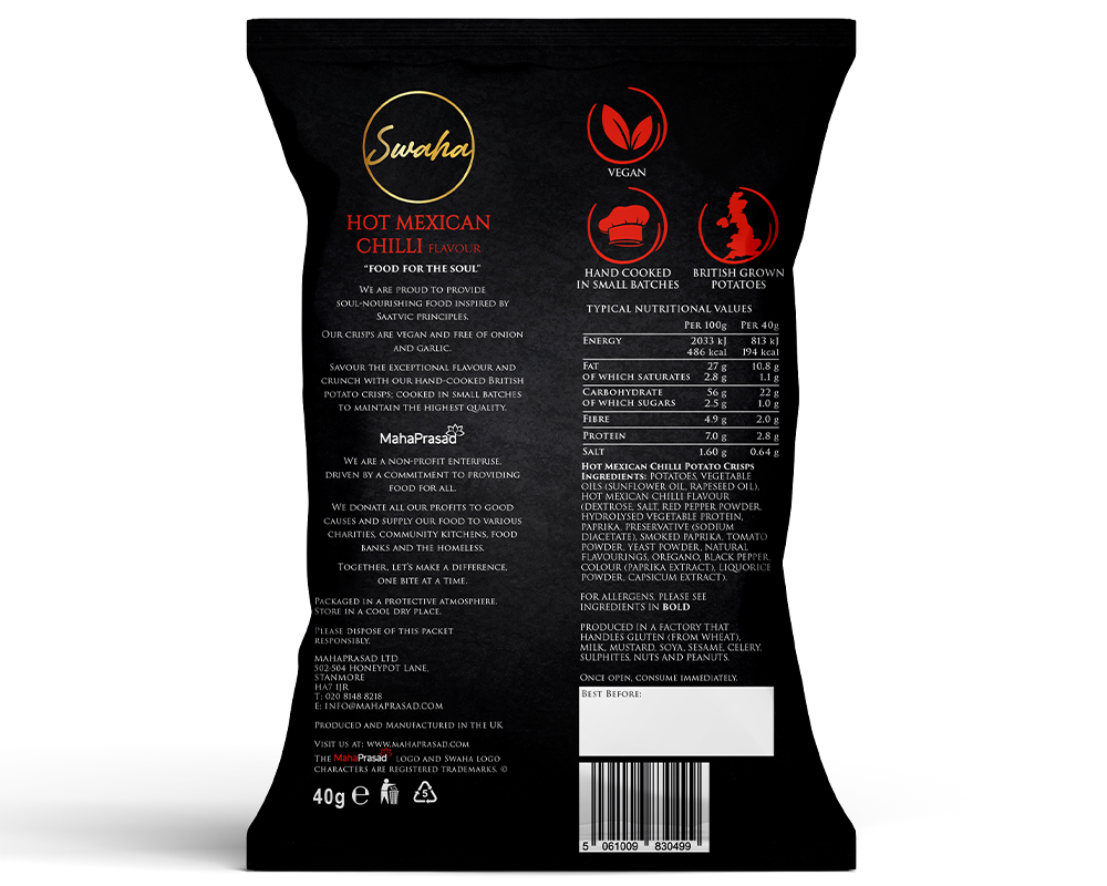 Crinkle Cut Hot Mexican Chilli 40g - Box of 24