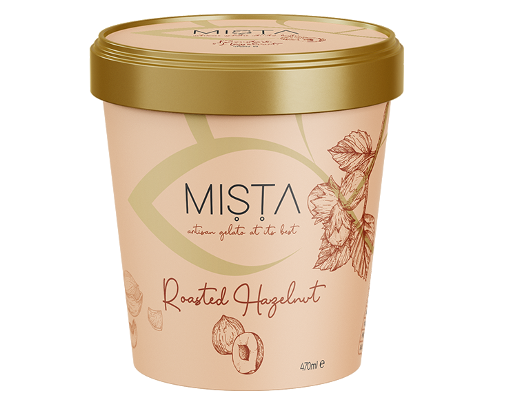 Hazelnut Gelato Ice Cream 5l