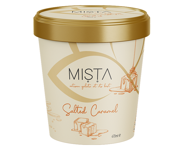 Salted Caramel Gelato Ice Cream 5l