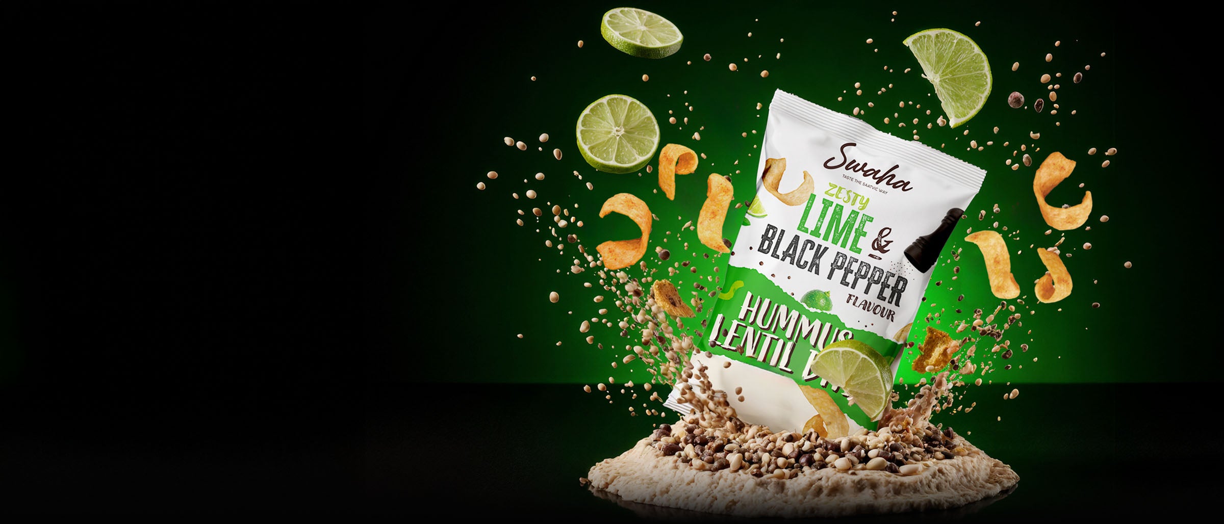 Crunch and flavour explosion