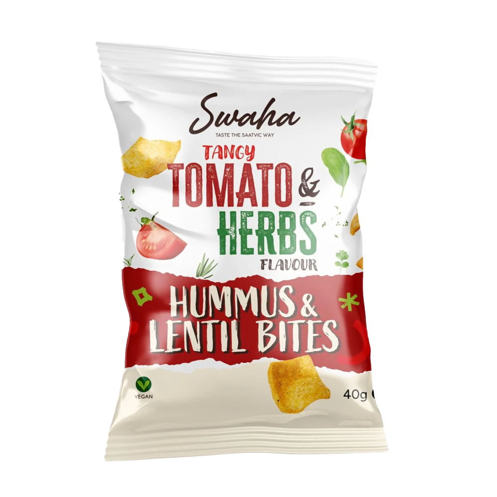 Tomato and Herb - Lentil Hummus Bites 40g - Box Of 24