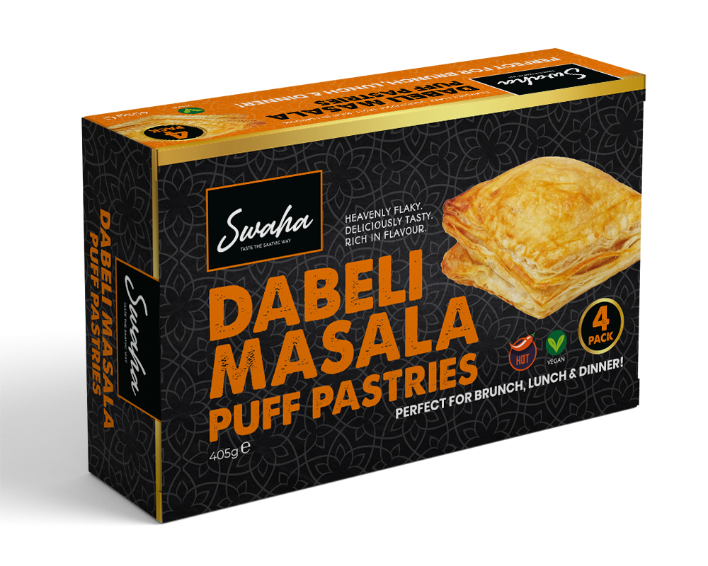 Dabeli Masala Puff Pastries – 4pk