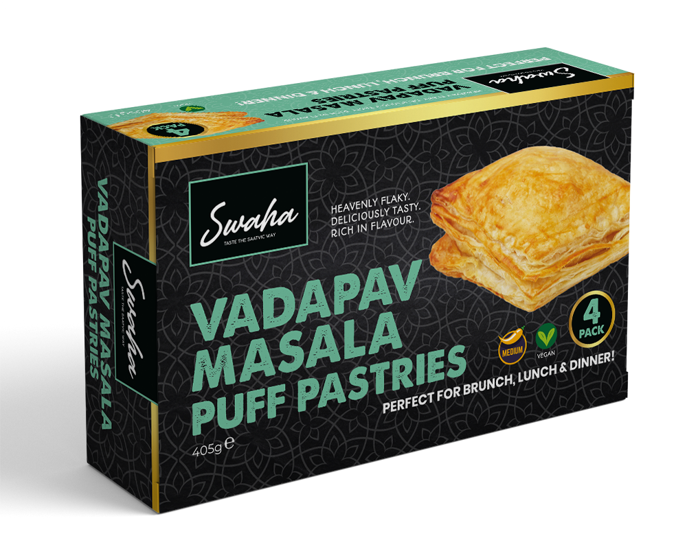 Vada Pav Puff Pastries – 4pk